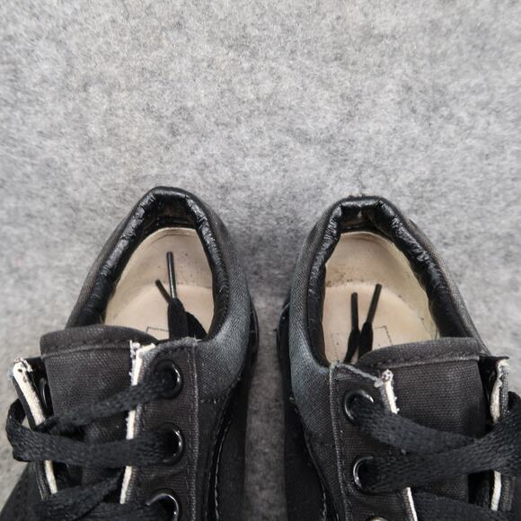 Vans Shoes Womens 7 Sneakers Old Skool Casual Skate Canvas Black Trainer Lace Up - Picture 4 of 12